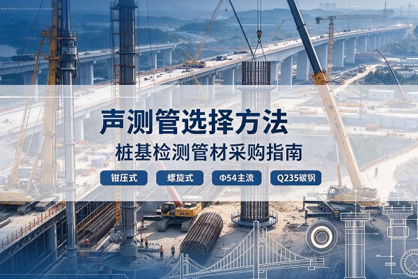 索县声测管选型标准