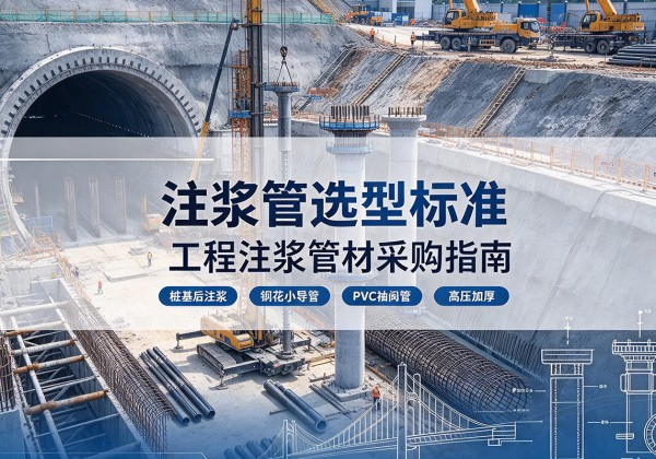 索县注浆管选型标准